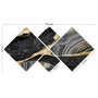 Wallity Conjunto de 4 Cuadros Decorativos en MDF Multicolor